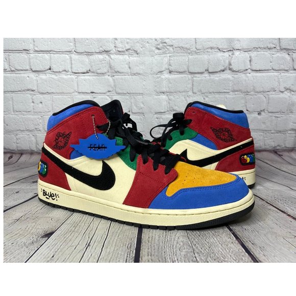 Nike Other - Nike Blue The Great x Air Jordan 1 Mid Fearless